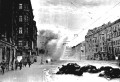51 Вид Невского проспекта во время вражеского артобстрела, 1942, автор съемки: Кудояров Борис Павлович